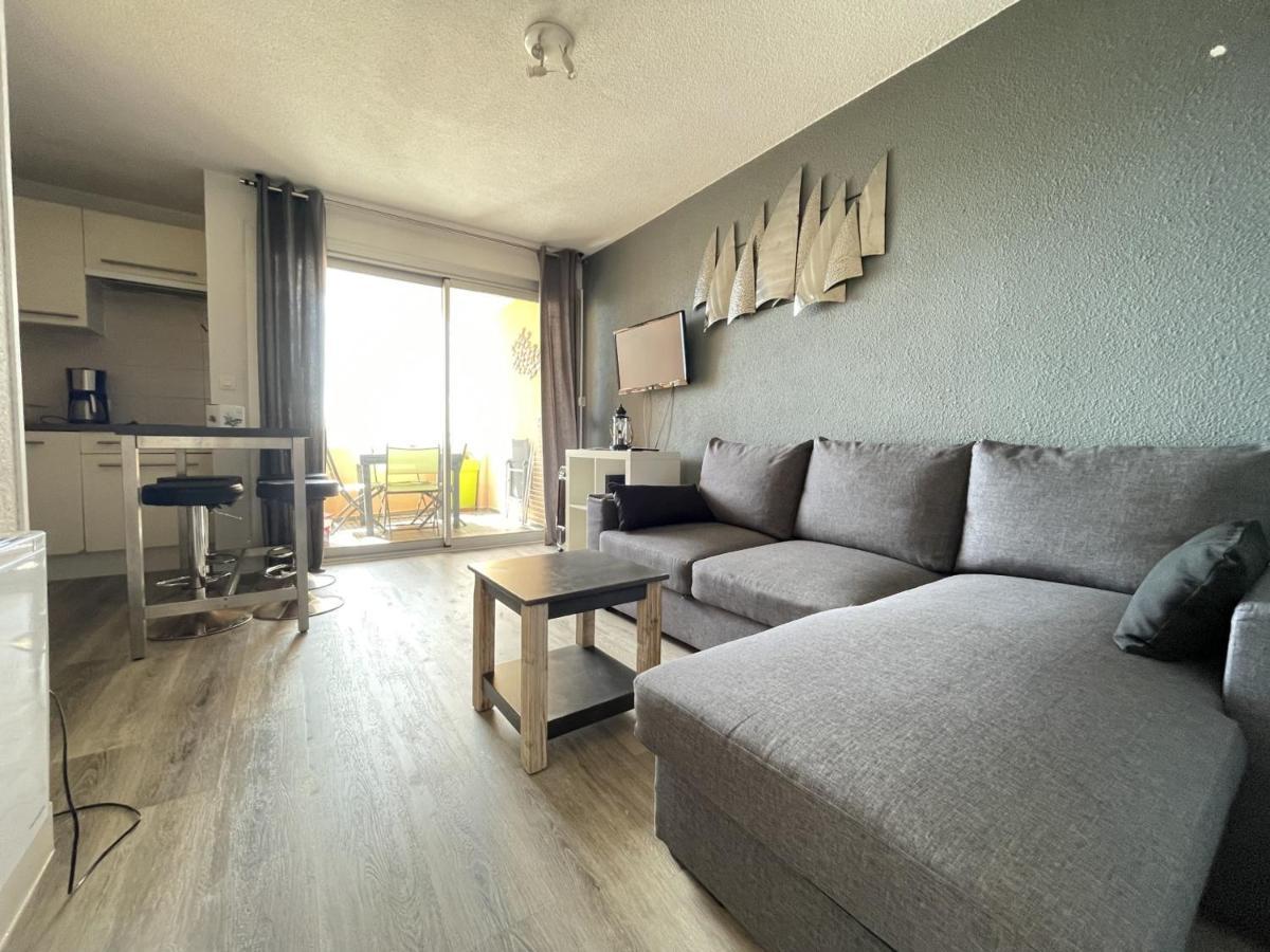 Confortable T2 A Sete Avec Vue Mer, Parking Et Wifi - Fr-1-338-111 Buitenkant foto